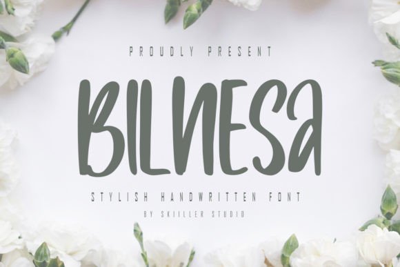 Bilnesa: The Bold, Techno-Forward Display Font for Modern Design