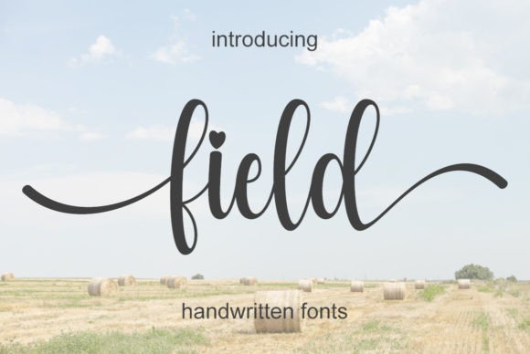 Evaluating Field: A Handwritten Typeface for Refined Design Projects
