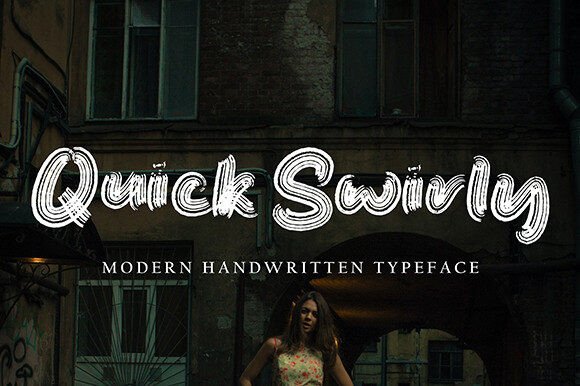 Quick Swirly: Elevating Designs with Elegant Script Typography