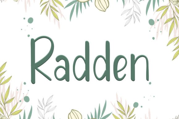Radden: Elevating Design with Handwritten Elegance