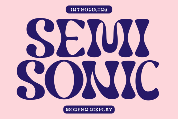 Semisonic: The Modern Display Font for Bold Design