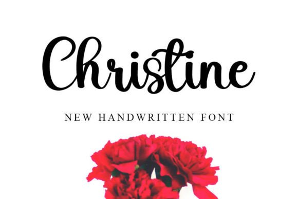 The Timeless Allure of Christine: Elevating Design with Handwritten Elegance