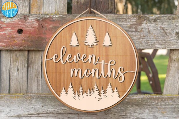 The Ultimate Guide to Eleven Months Round Cards SVG and Baby Milestone Crafting